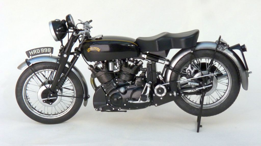 Matchbox 1/12 Vincent Black Shadow - Ready For Inspection - Vehicles ...